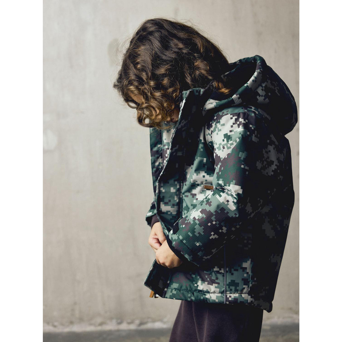 Name It Deep Depths Pixel Nmmmacon Parka Jacka