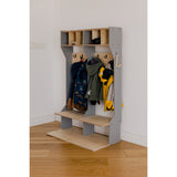 Duck Woodworks Grey Garderobe Outerwear Dubbel