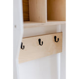 Duck Woodworks White Garderobe Outerwear Dubbel