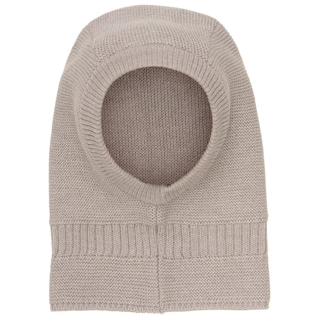 Huttelihut Camel Melange Balaclava Ull Stickat Vindskydd