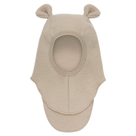 Huttelihut Camel Melange Balaclava Öron Ull Fleece