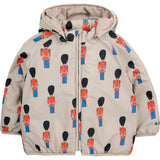 Bobo Choses Beige Little Tin Soldiers All Över Padded Anorak