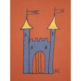 Bobo Choses Orange Faraway Castle Blus