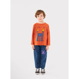 Bobo Choses Orange Faraway Castle Blus