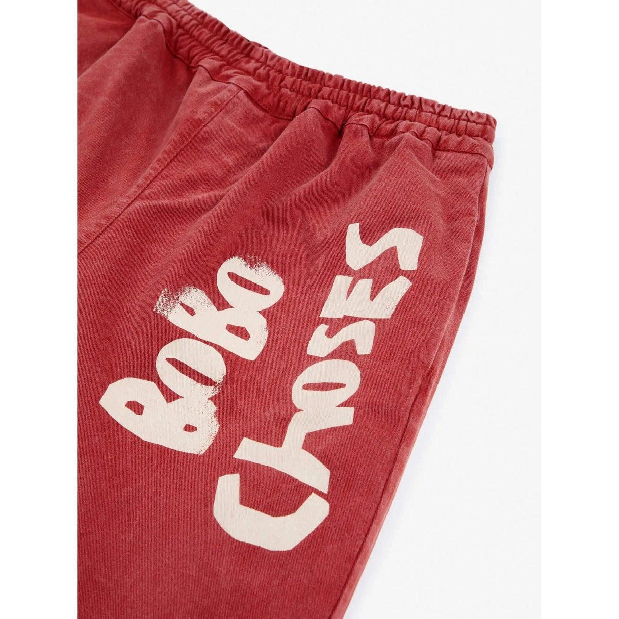 Bobo Choses Burgundy Red Baggy Sweatpants