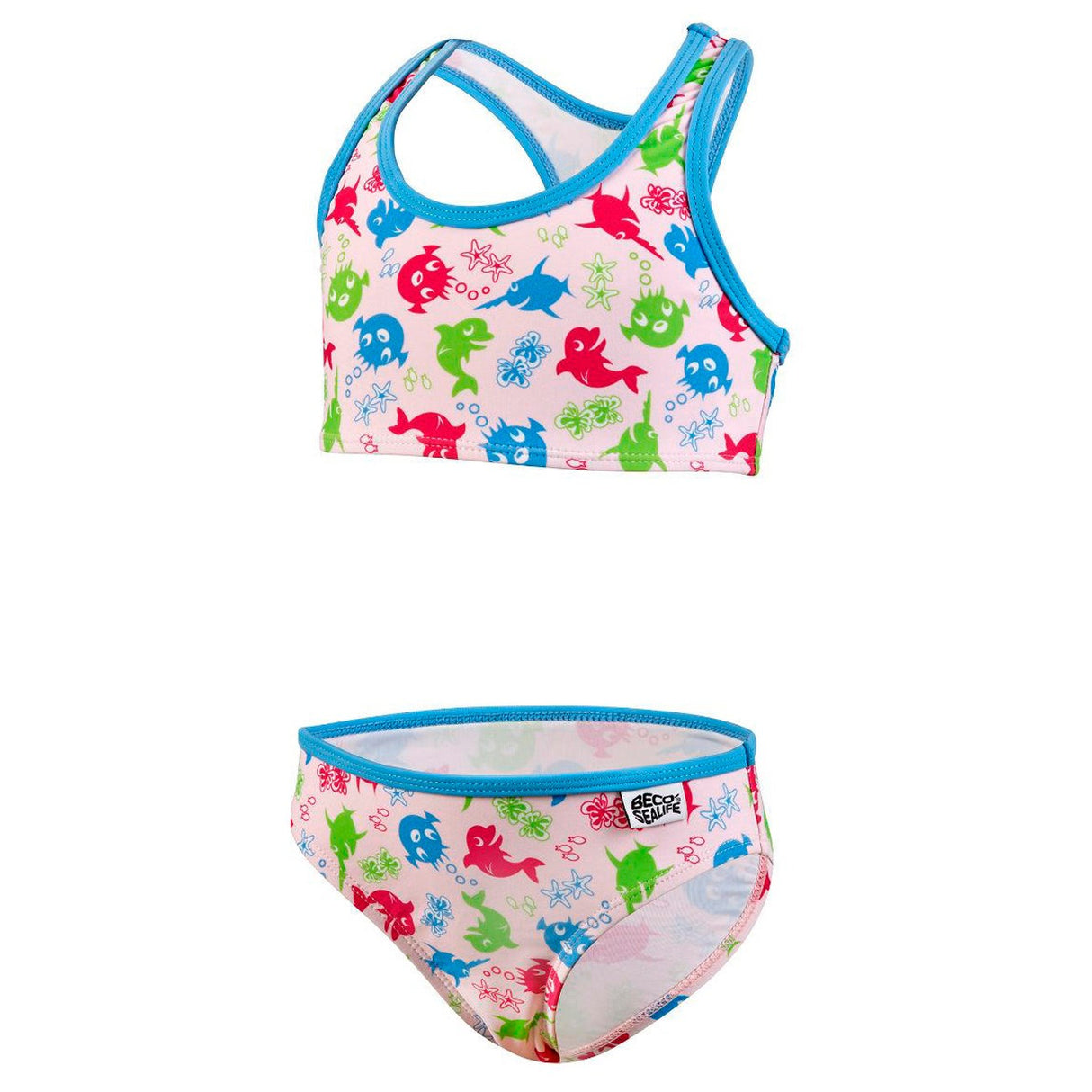 BECO Rose/Flerfärgad BECO-SEALIFE® Bikini