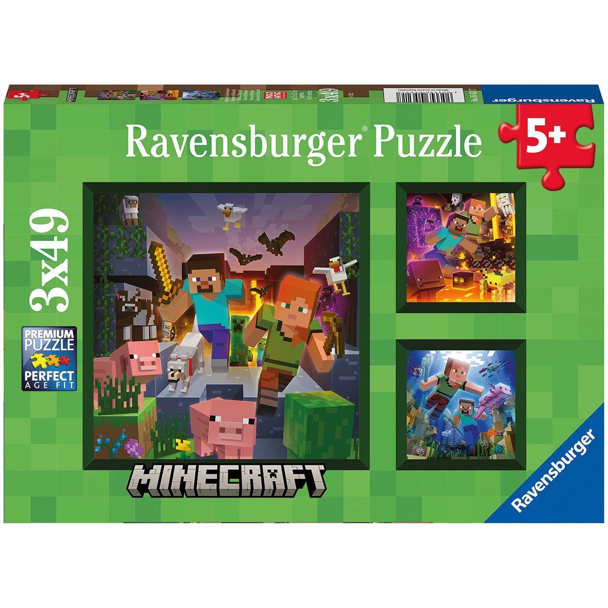 Ravensburger Minecraft Biomes 3x49p