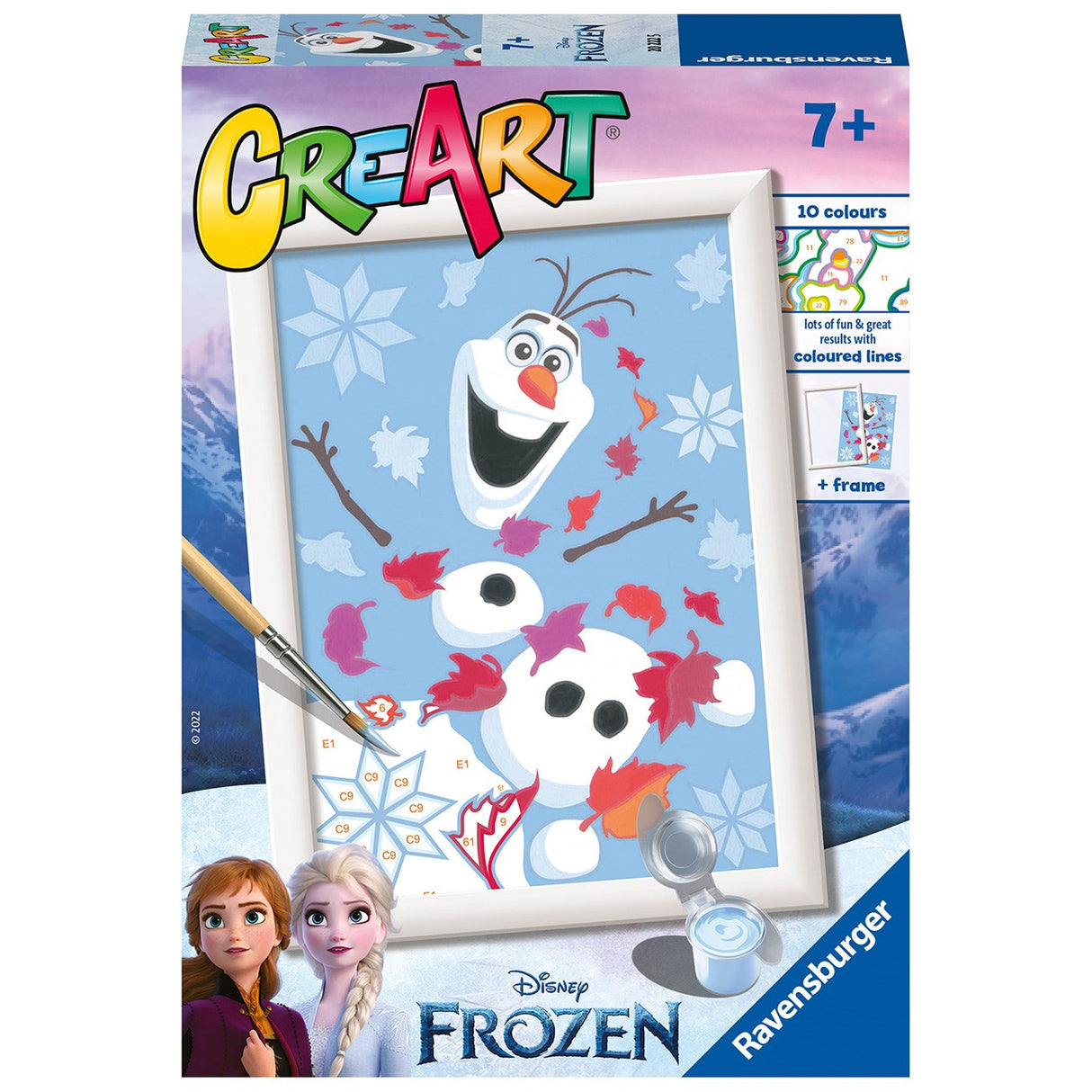 Ravensburger CreArt Gladlynt Olaf