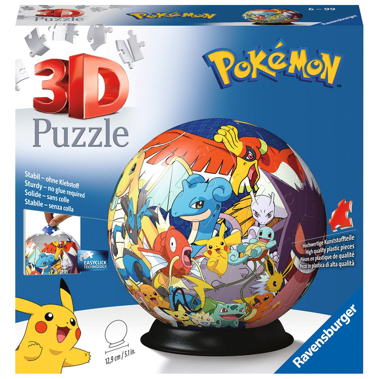 Ravensburger Pokémon 3D Boll 72p