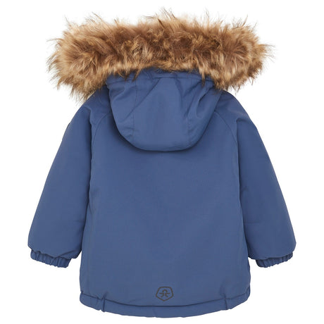 Color Kids Vintage Indigo Parka m. Fuskpäls 2