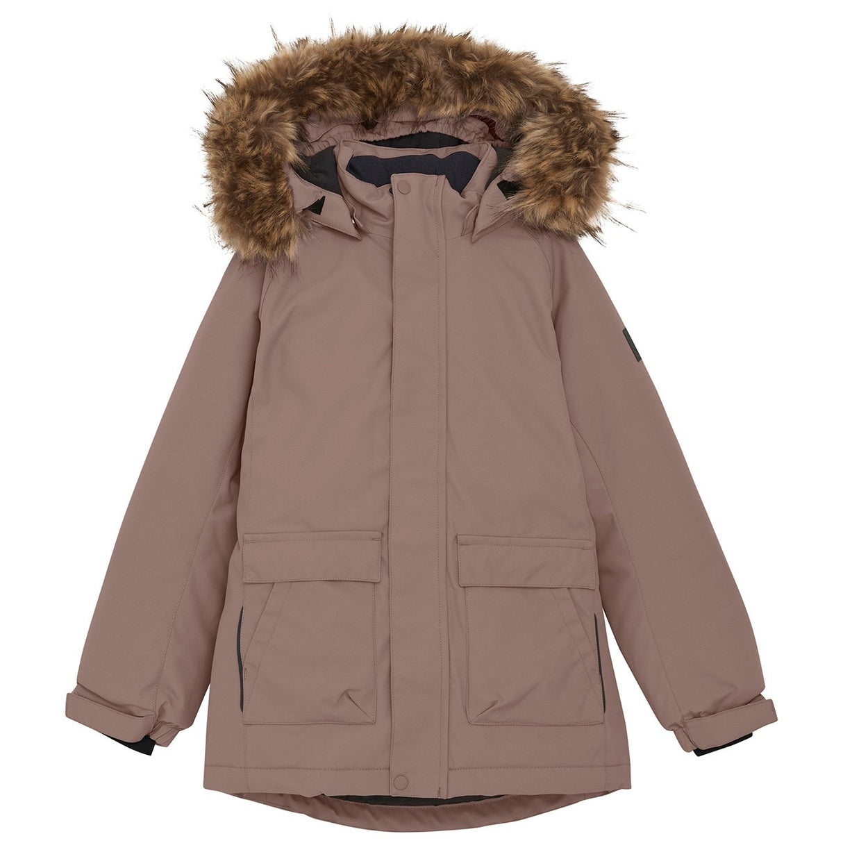 Color Kids Antler Parkas m. Fuskpäls