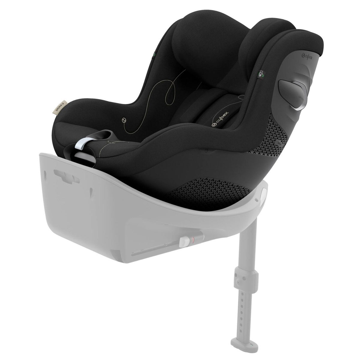 Cybex SIRONA G I-SIZE Moon Svart Bilbarnstol