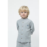 Sofie Schnoor Dusty Blue Skjorta