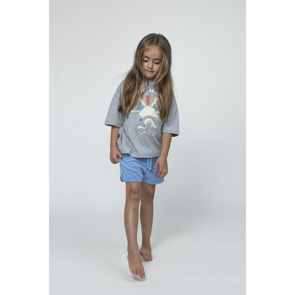 Sofie Schnoor Dusty Blue T-Shirt