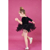 Dolly by Le Petit Tom Black Dolly Universe Velvet Planet Tutu Klänning