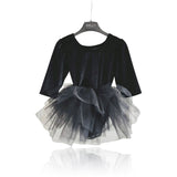 Dolly by Le Petit Tom Black Dolly Universe Velvet Planet Tutu Klänning