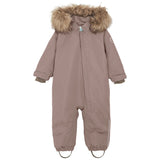 En Fant Pine Bark Baby Flygdräkt m. Fake Fur