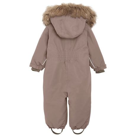 En Fant Pine Bark Baby Flygdräkt m. Fake Fur