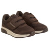 En Fant Chocolate Brown Sneakers Kardborreband m. Ljus