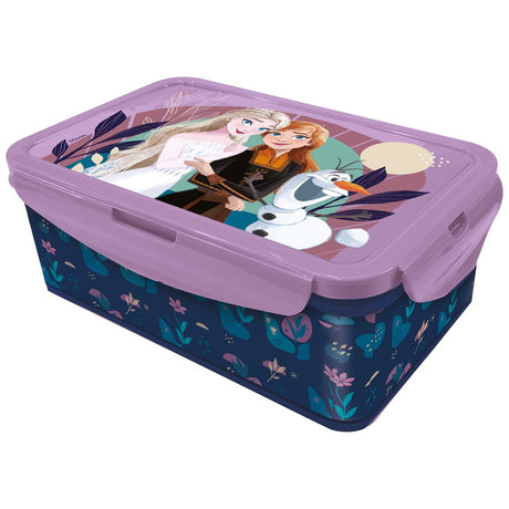 Euromic Stor Disney Frozen Lunch Box med avtagbara fack