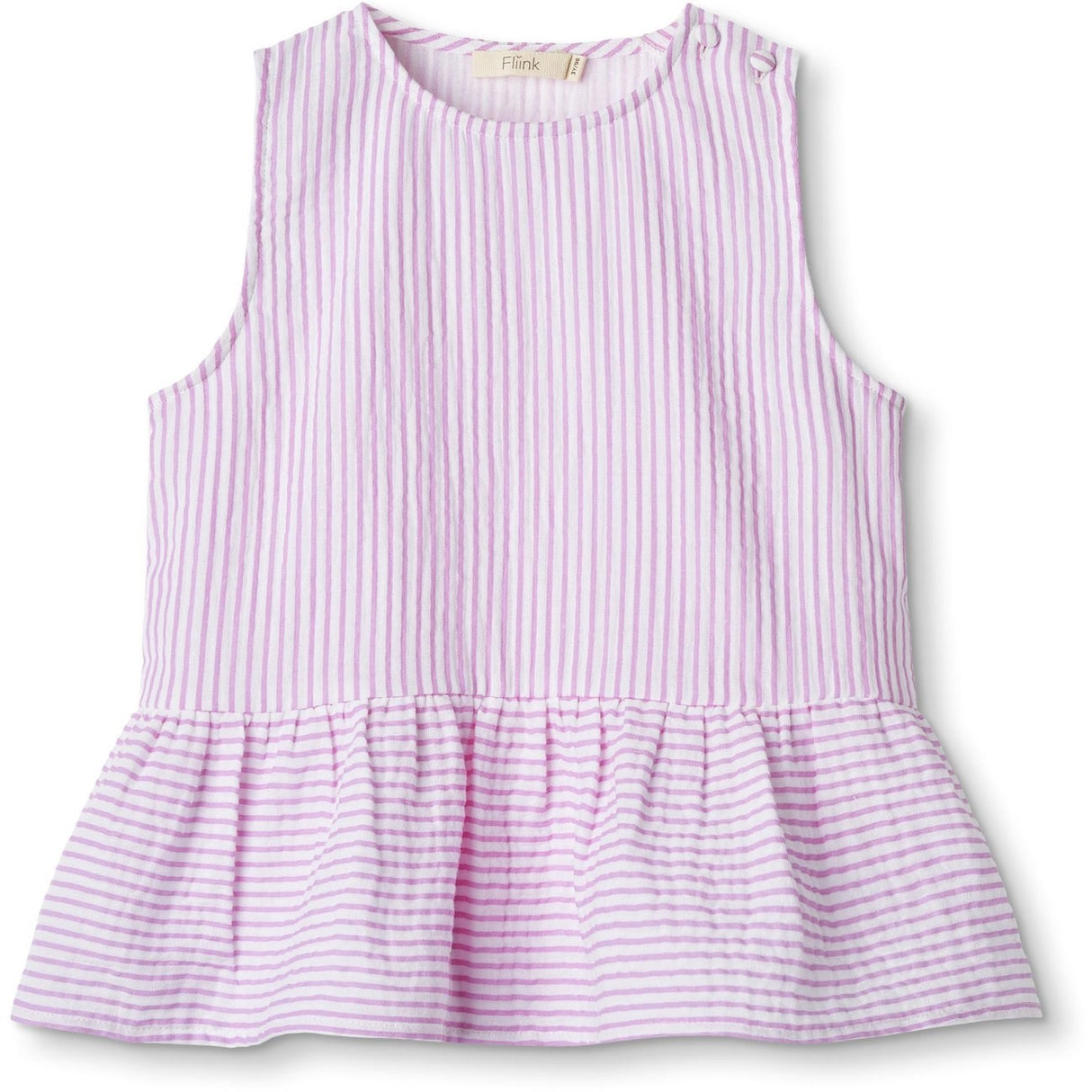 Fliink Cloud Dancer Rosa Randig Ciao Stripe Topp