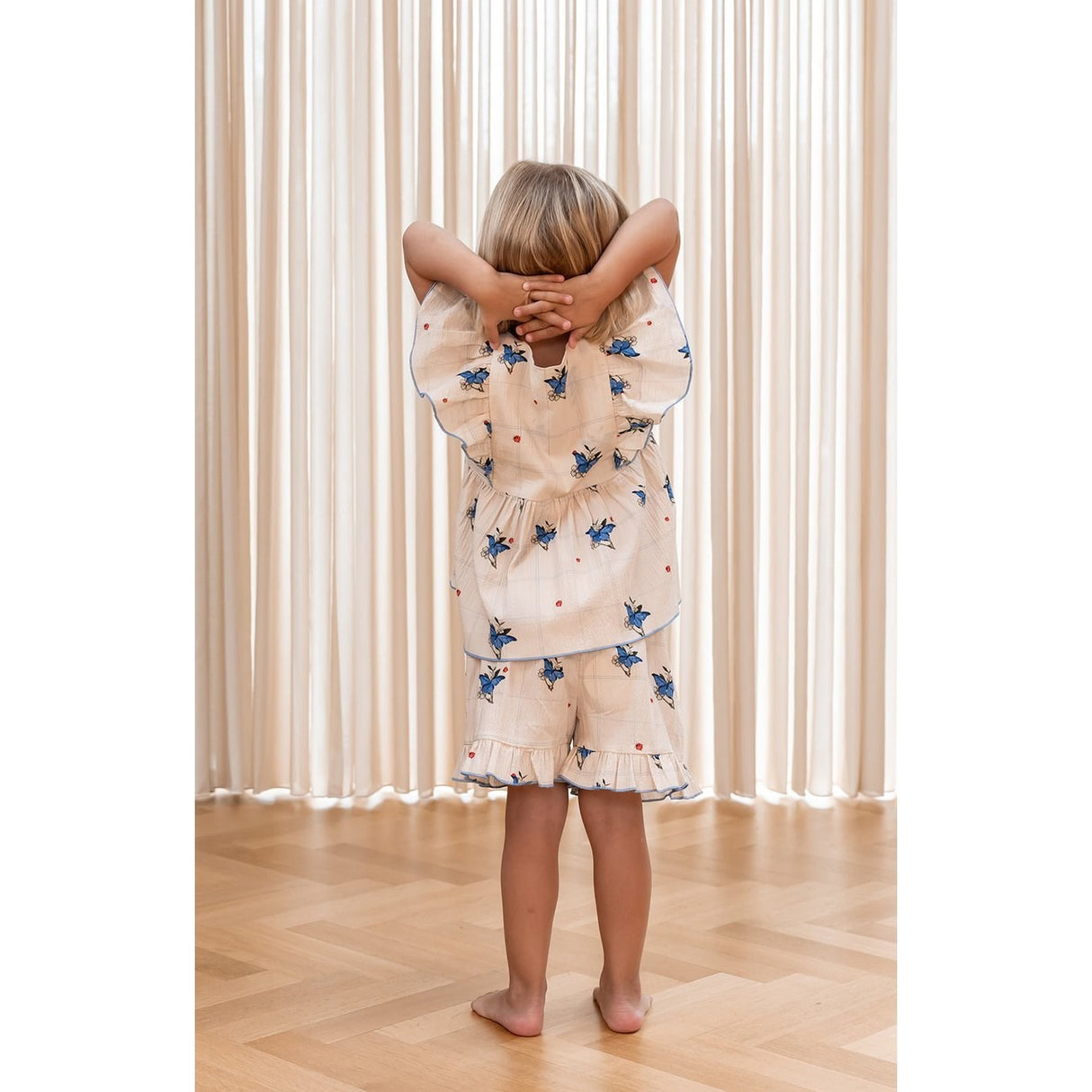 Fliink Sandshell Aop Sally Ss Blus