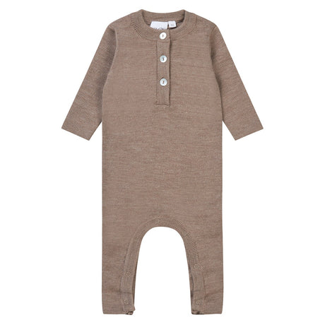 Flöss Ash Melange Kaya Onesie Ull