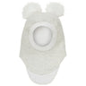 Huttelihut Snow White Balaclava Ull Alpacka Pompoms