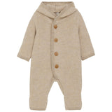 Huttelihut Camel Melange Pram Suit Pixie Wool Fleece