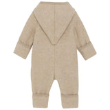 Huttelihut Camel Melange Pram Suit Pixie Wool Fleece