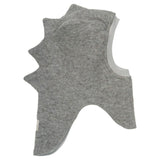 Huttelihut Medium Grey Melange Balaclava Trianglar Ull