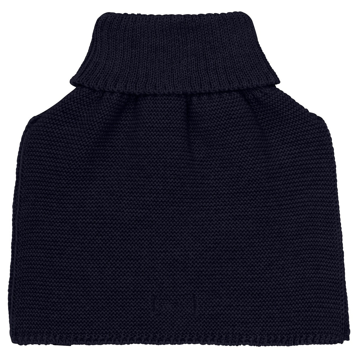 Huttelihut Dark Navy Halsvärmare Ullstickad