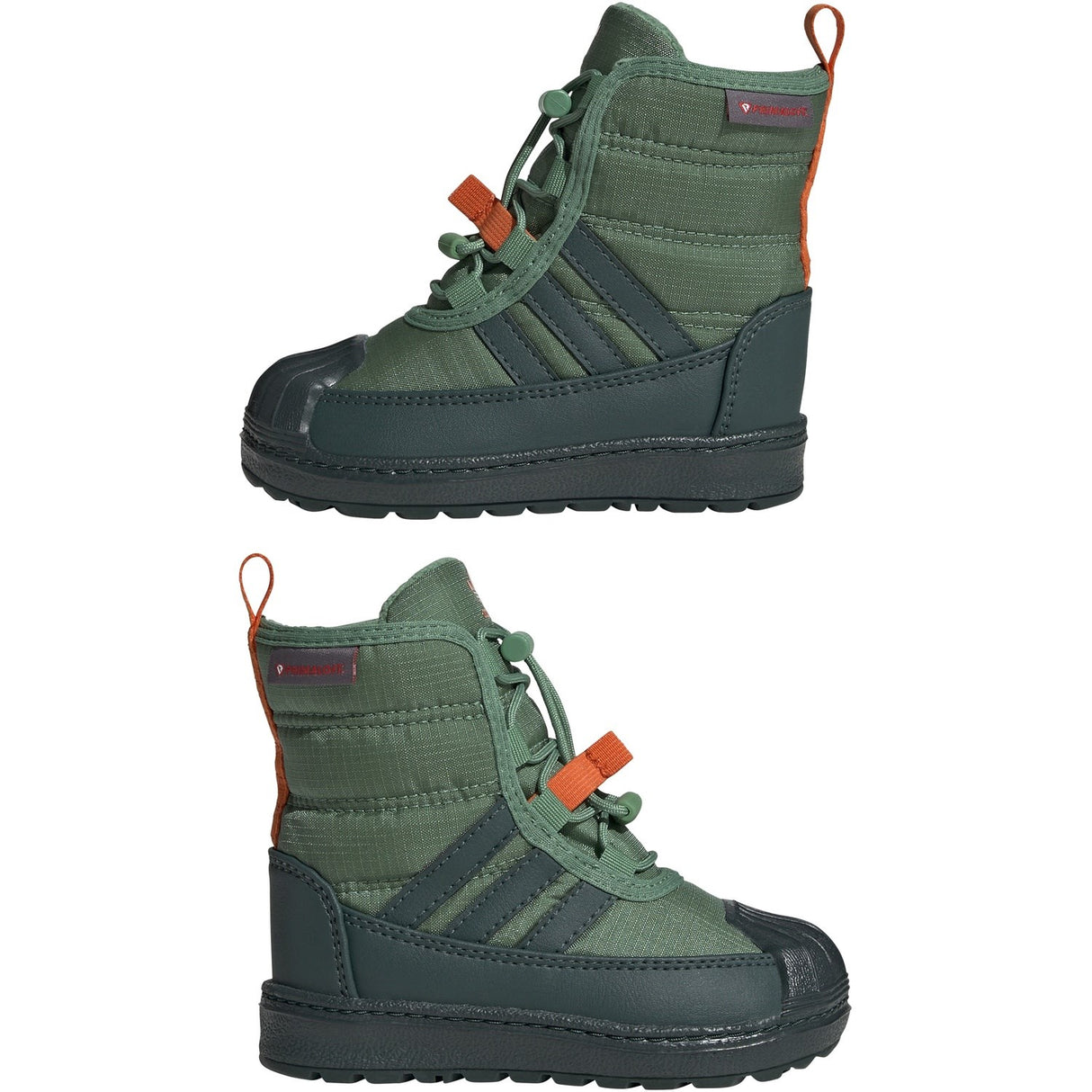 adidas Originals Preloved Green/Mineral Green/Orange Superstar 360 Boot 2.0 I Stövlarr