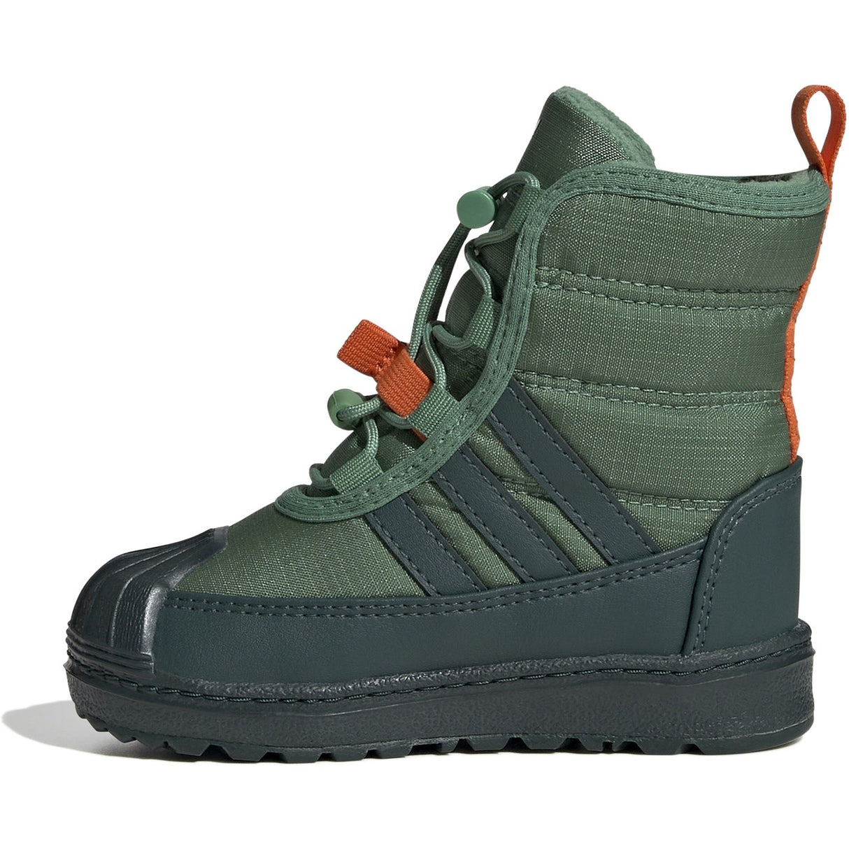 adidas Originals Preloved Green/Mineral Green/Orange Superstar 360 Boot 2.0 I Stövlarr