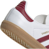 adidas Originals SAMBA OG C Sneakers Cloud White / Collegiate Burgundy / Gum 5