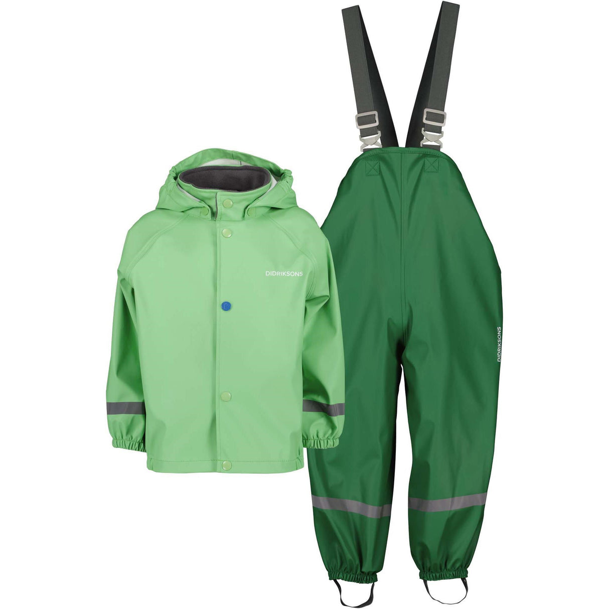 Didriksons Slaskeman Regn Set Green Pod