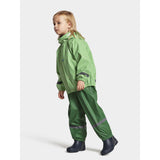 Didriksons Slaskeman Regn Set Green Pod