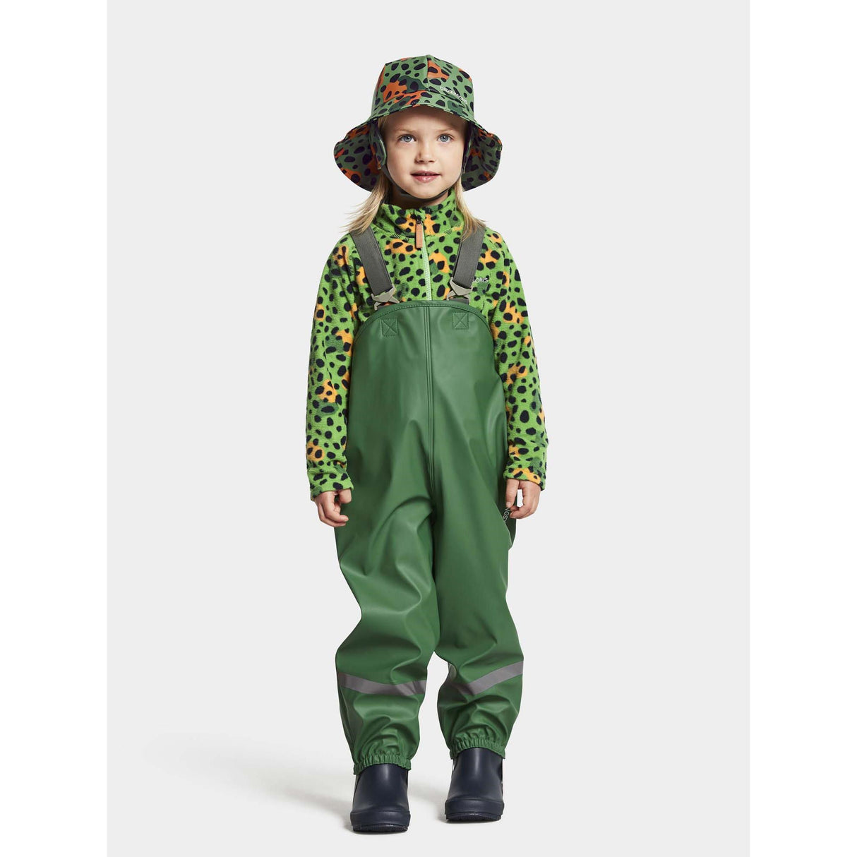 Didriksons Slaskeman Regn Set Green Pod