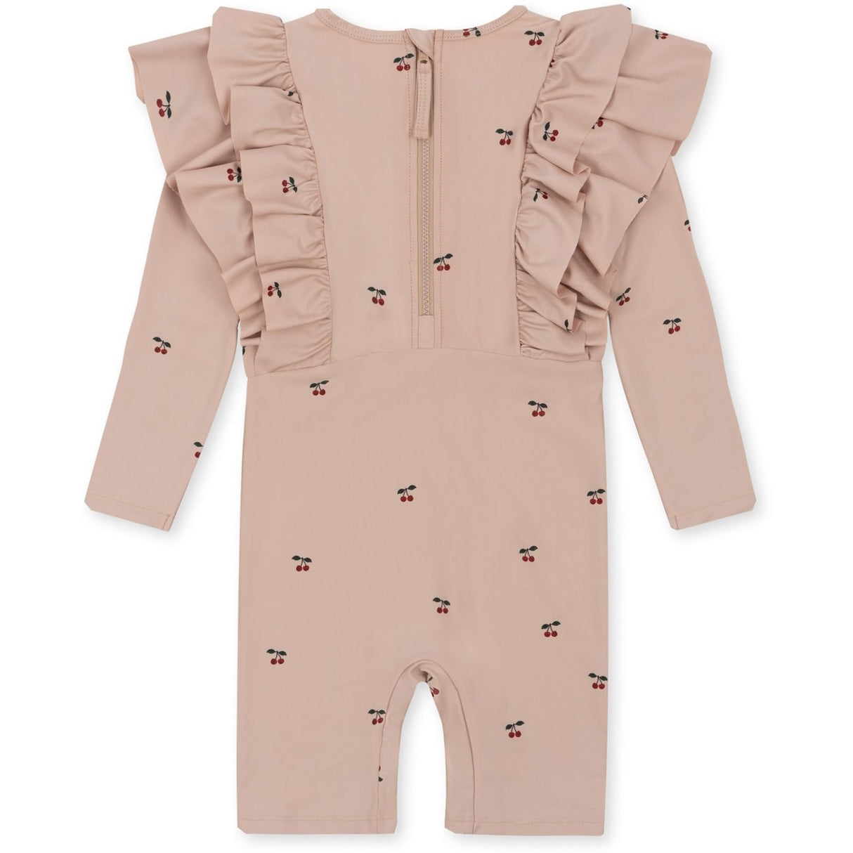 Konges Sløjd Manuca Frill Onesies Cherry Blush 5