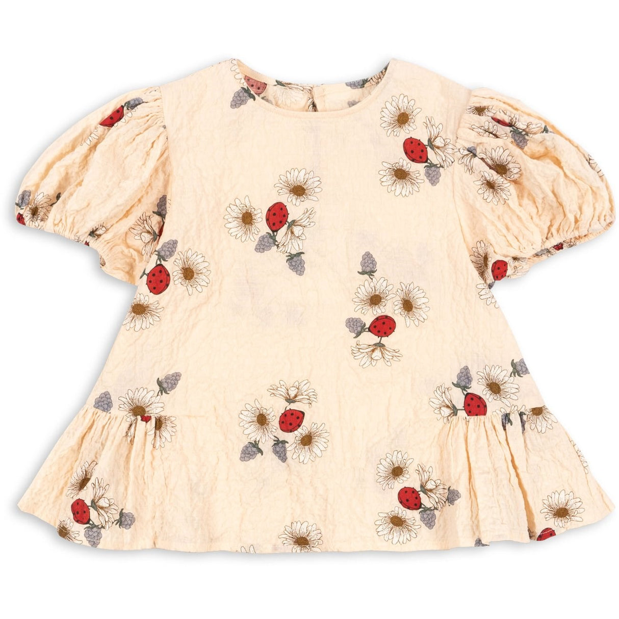 Konges Sløjd Ladybug Vida Puffärmar Topp