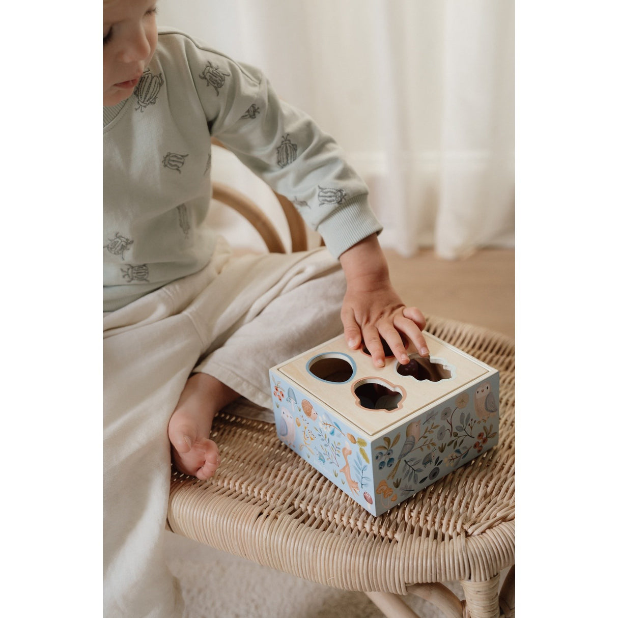 Little Dutch Forest Friends Blue Plocklådor