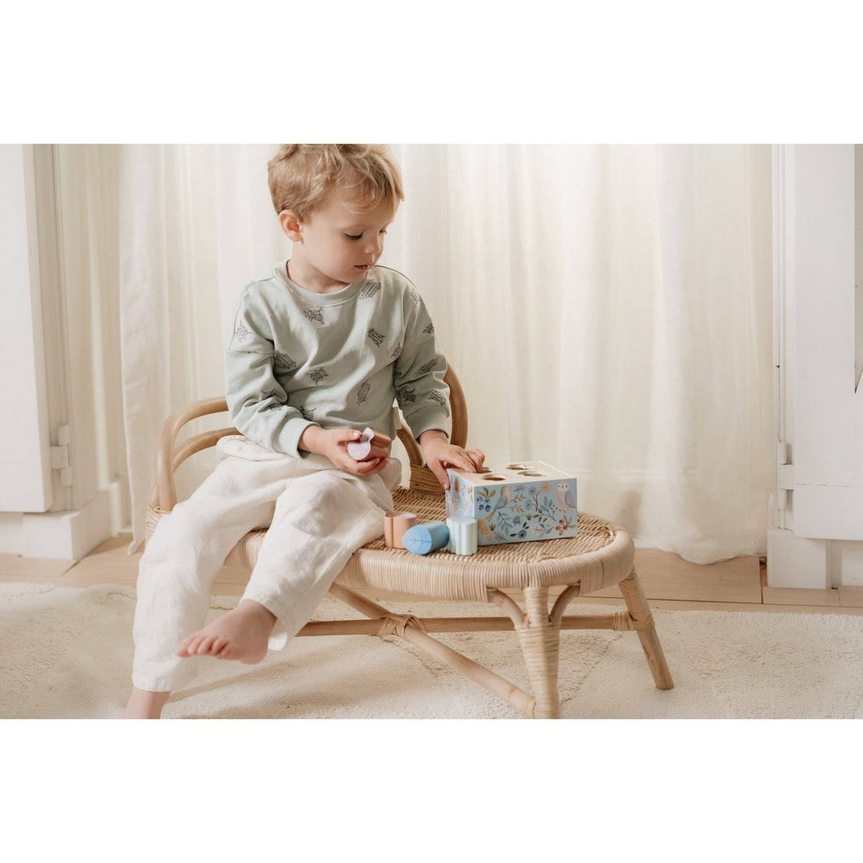 Little Dutch Forest Friends Blue Plocklådor