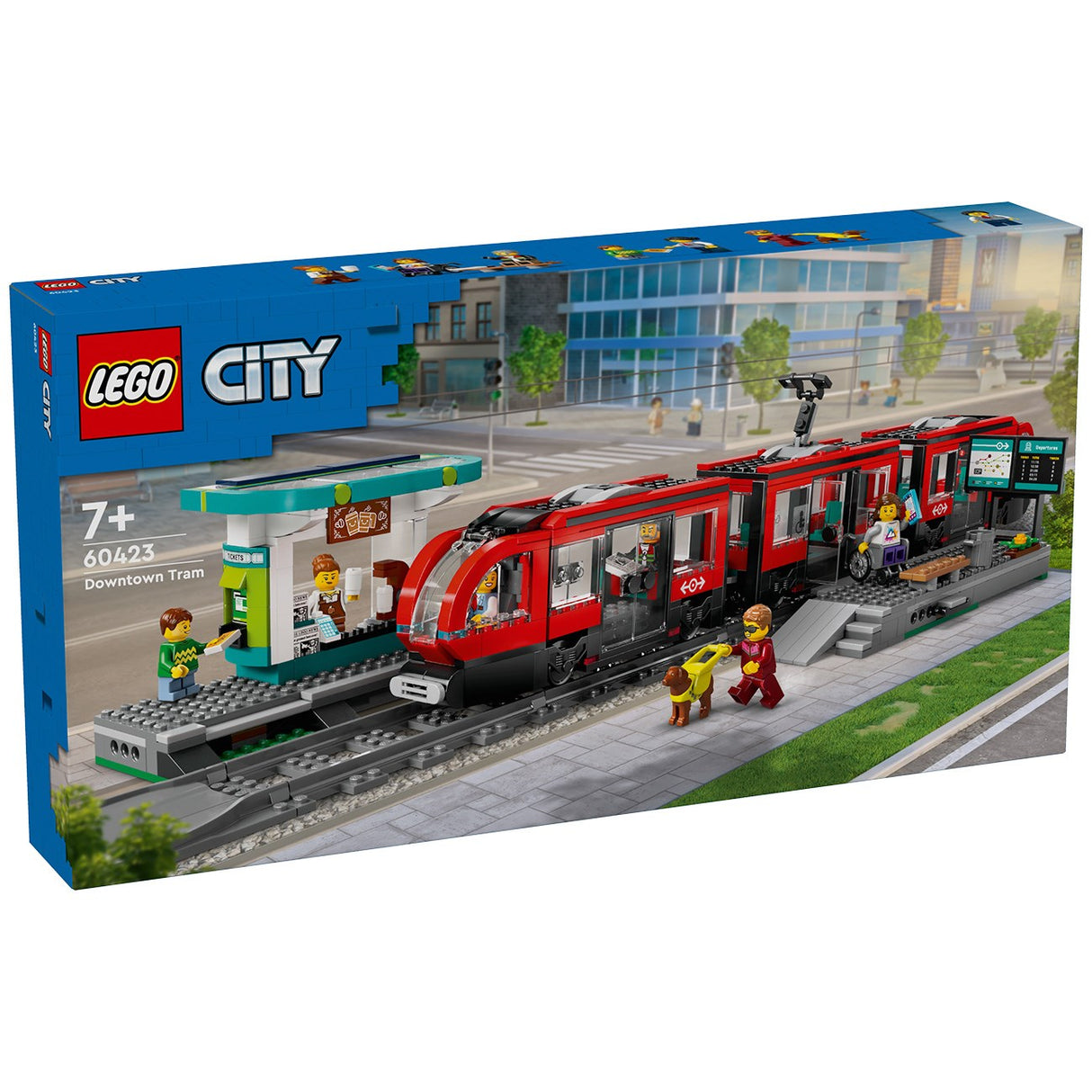 LEGO® City Spårväg och station