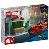 LEGO® Marvel Iron Man med motorcykel och Hulken