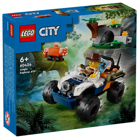 LEGO® City Djungeläventyr – ATV och Red Panda-uppdrag
