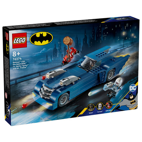 LEGO®   Marvel Batman™ och Batmobile™ mod Harley Quinn™ och Mr. Freeze™