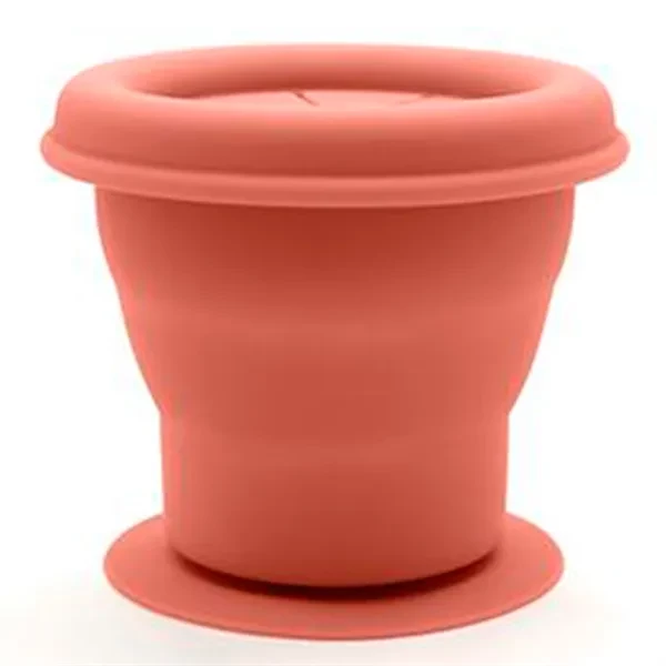 Magni Foldable Snack Cup Terracotta