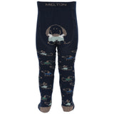 MELTON Peacoat Blue Dog Fun Strumpbyxor 2