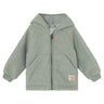 Mini A ture Pale Green Liff Teddy Fleece Jacka