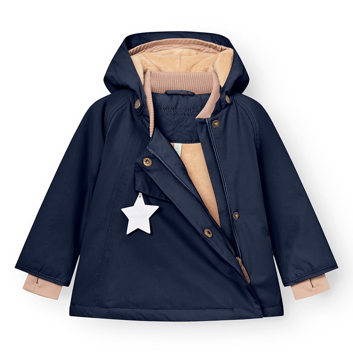 Mini A ture Outer space Wang Fleece Vinterjacka